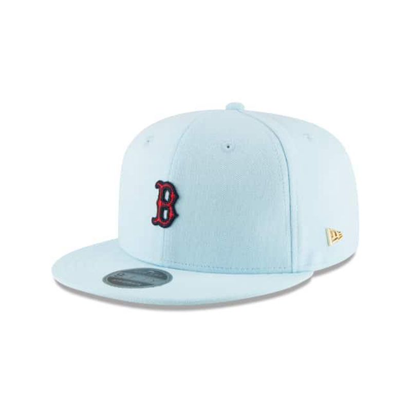 MLB Boston Red Sox Micro Stitch 9Fifty Snapback (HPY6993) - Blue New Era Caps